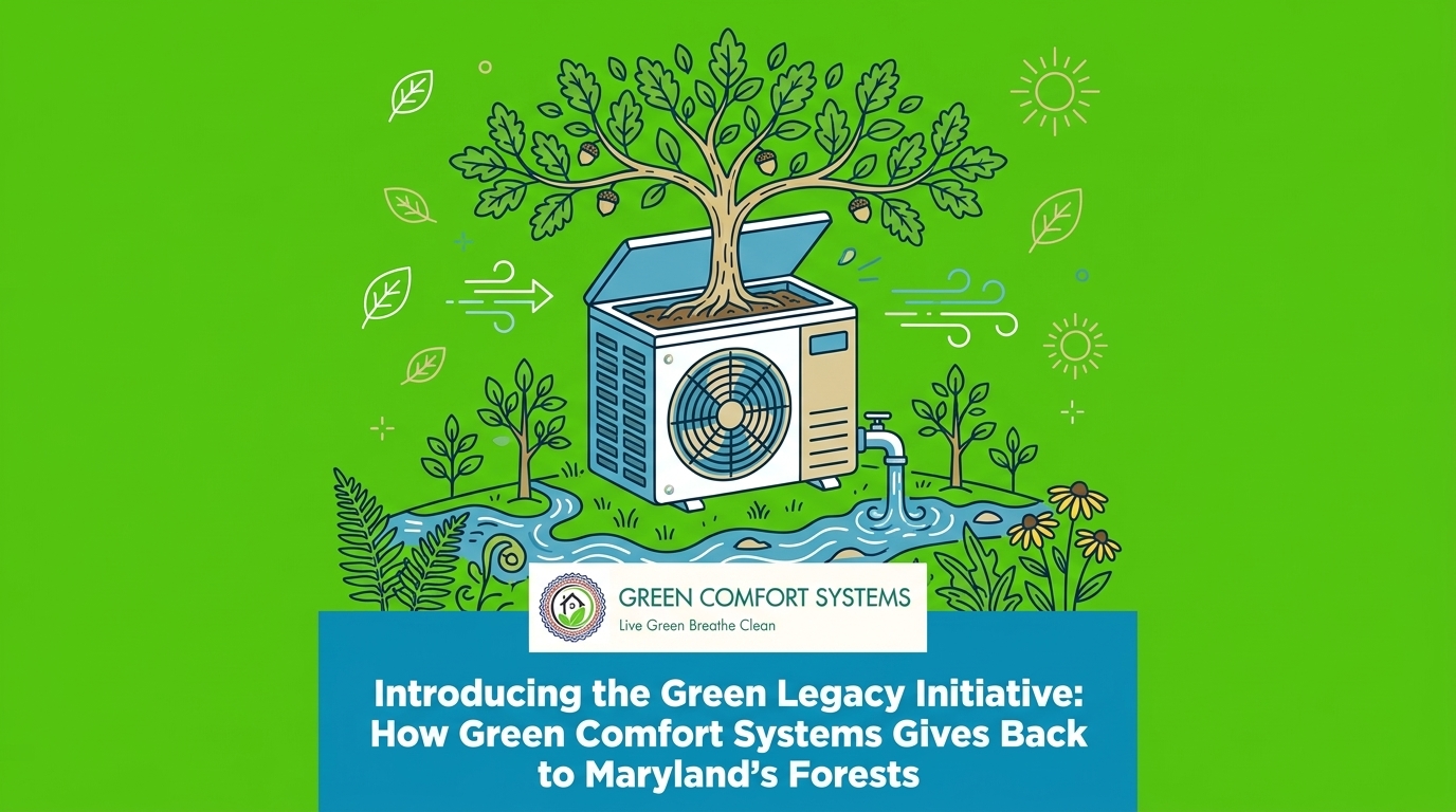 Introducing the Green Legacy Initiative: How Green Comfort Systems Gives Back to Maryland's Forests