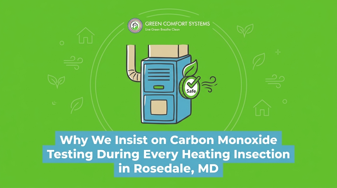 Why We Insist on Carbon Monoxide Testing During Every Rosedale Heating Inspection