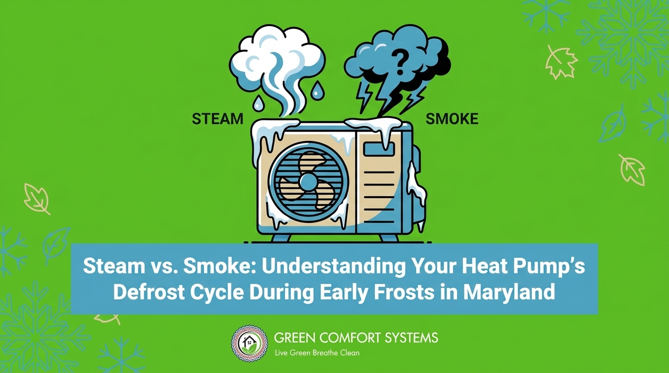 Understanding Your Heat Pump's Defrost Cycle During Early Frosts in Maryland