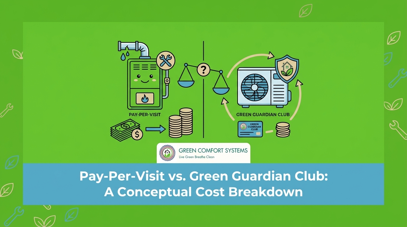 Pay-Per-Visit Maintenance vs. Joining the Green Guardian Club: A Cost Breakdown