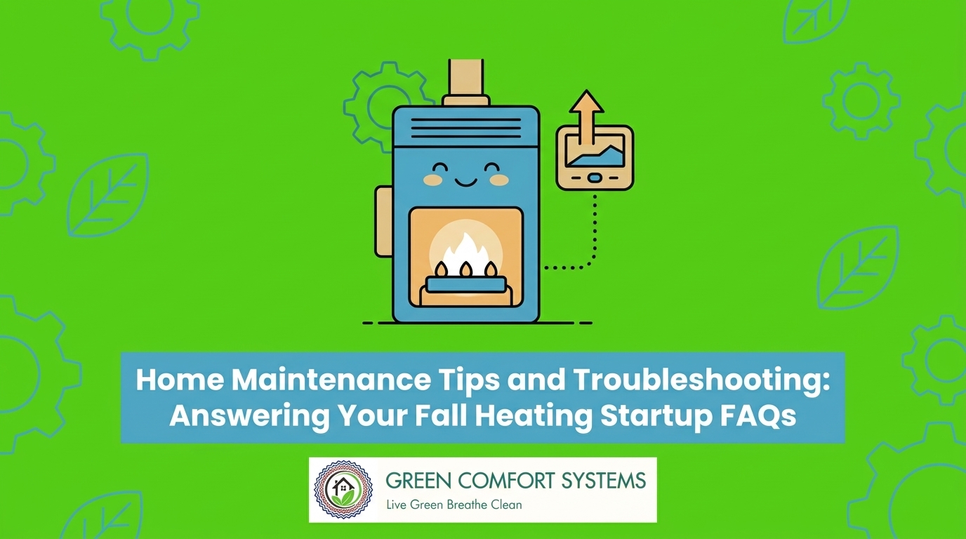 Home Maintenance Tips and Troubleshooting: Answering Your Fall Heating Startup FAQs