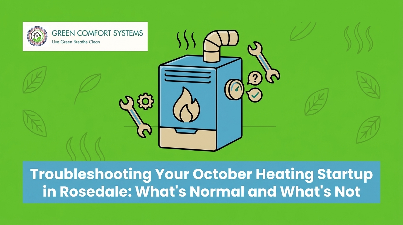 Troubleshooting Your October Heating Startup in Rosedale: What's Normal and What's Not