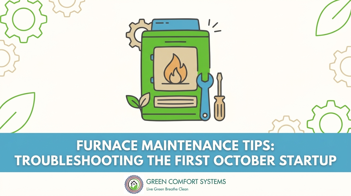 Furnace Maintenance Tips: Troubleshooting the First October Startup