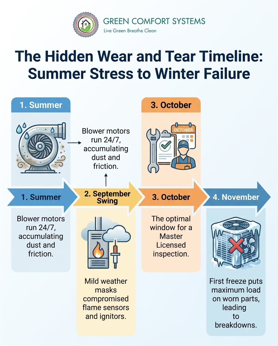 The Hidden Wear and Tear Timeline: Summer Stress to Winter Failure