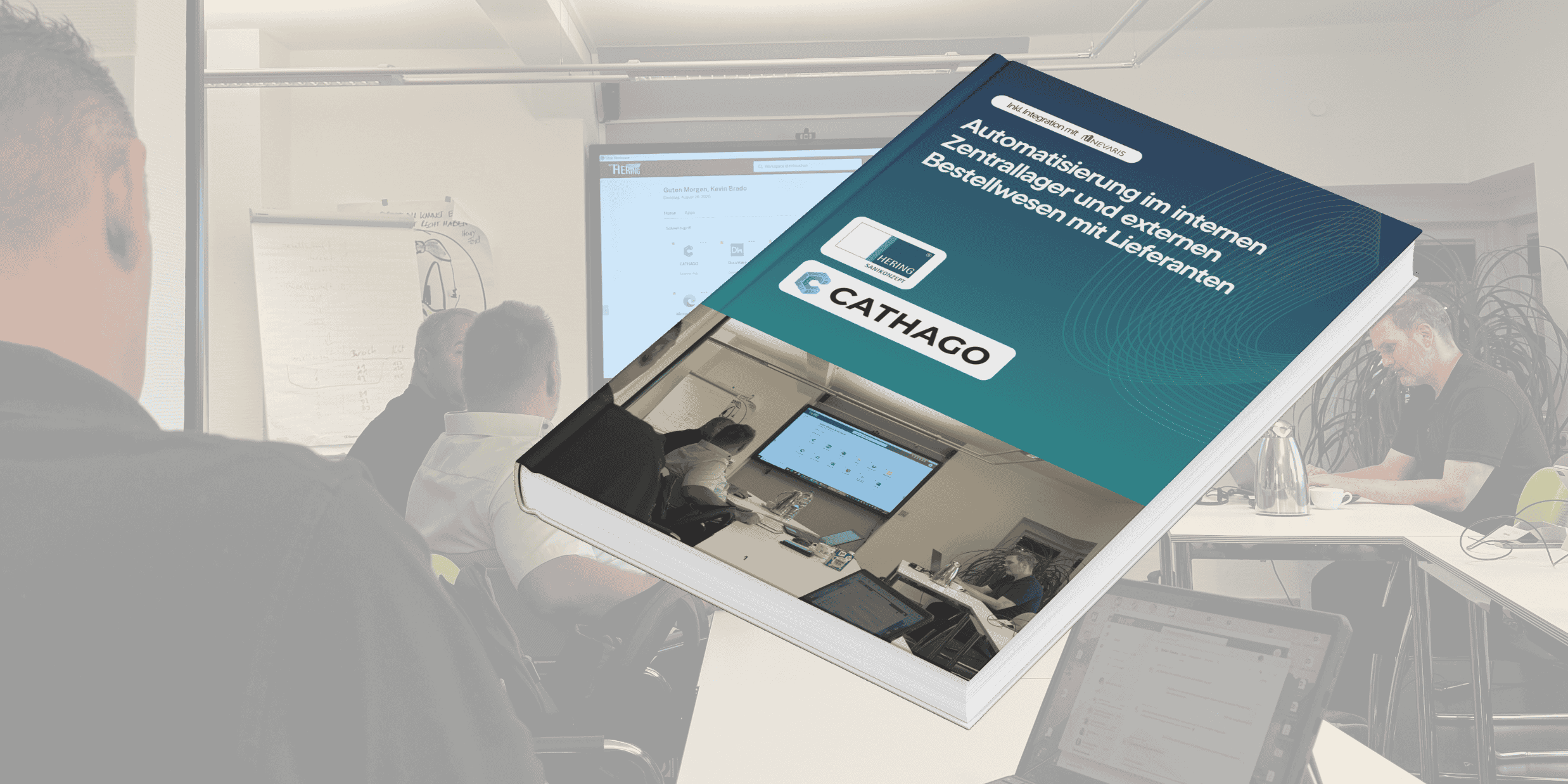 Erfolgsgeschichte inkl. NEVARIS-Anbindung bei der HERING Gruppe: Automatisierung im  Zentrallager und Bestellwesen