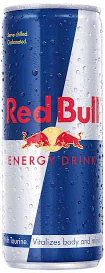 Red Bull energy drink can