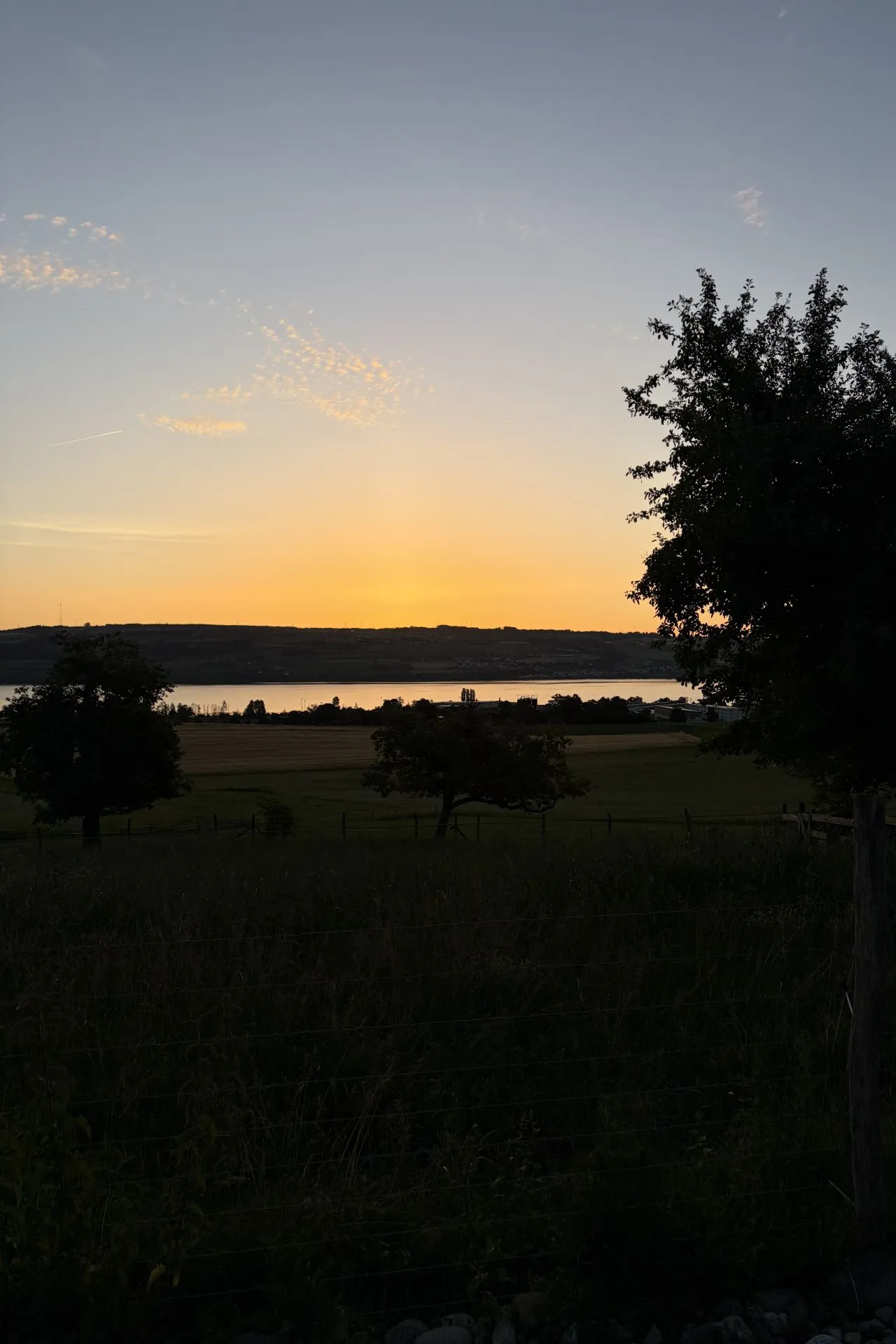 Abenddämmerung während dem Hope 1000
