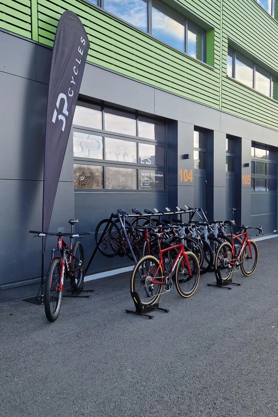 Testbikes bei 3P Cycles in Münsingen