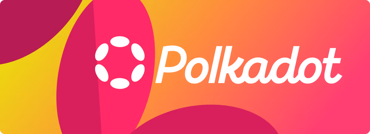polkadot logo a blockchain network