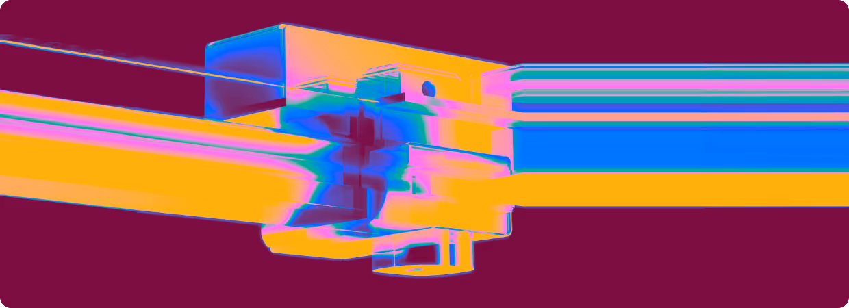 a prism reflecting light representing blockchain email marketing