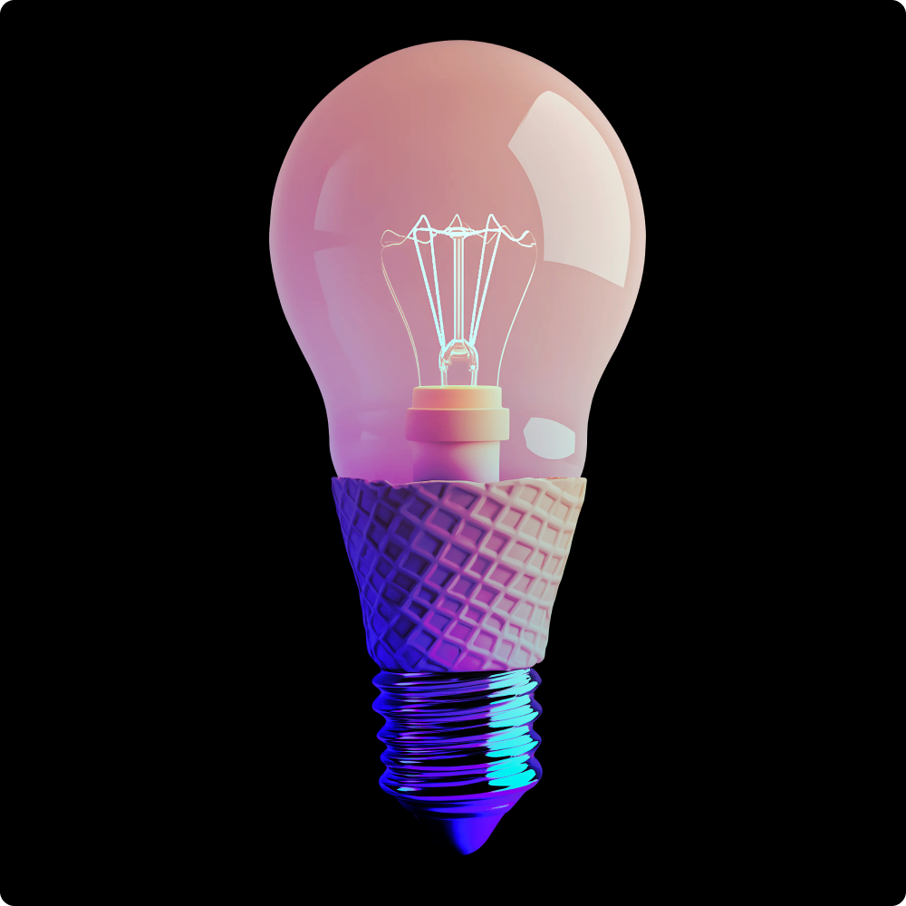 animated light bulb event marketing