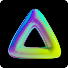 inflatable triangle crypto event marketing