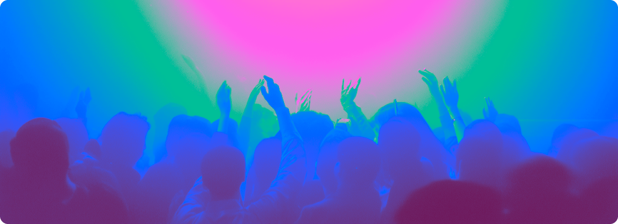 crypto blockchain event party music rave