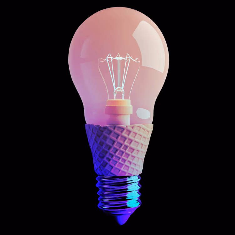 animated light bulb event marketing