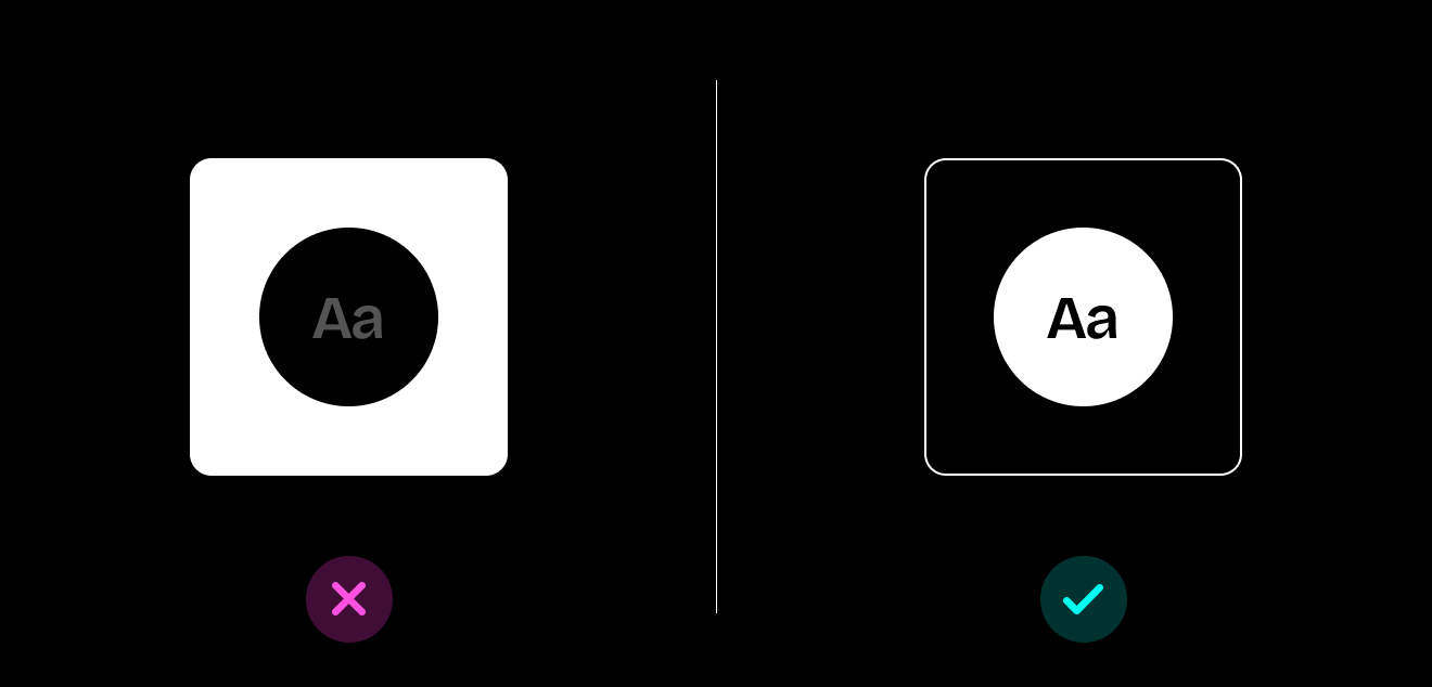 2. Classic Web3 UI Design Mistake: Sacrificing Accessibility for Aesthetics