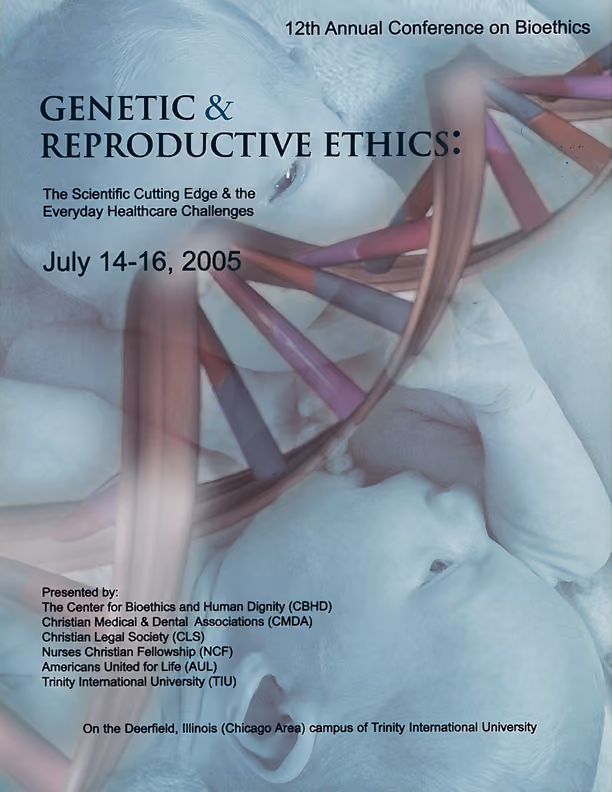 Genetic & Reproductive Ethics