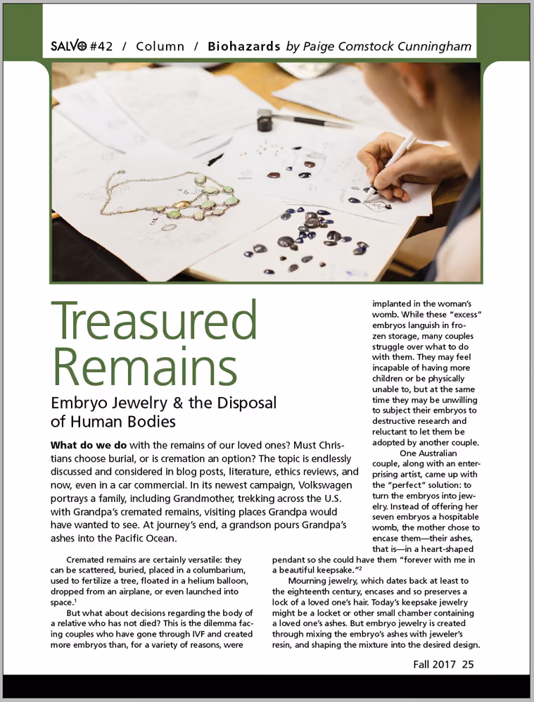 Treasured Remains Cover Image