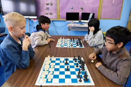 Students at P.S. 131 Brooklyn school