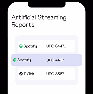 Artificial Streaming
