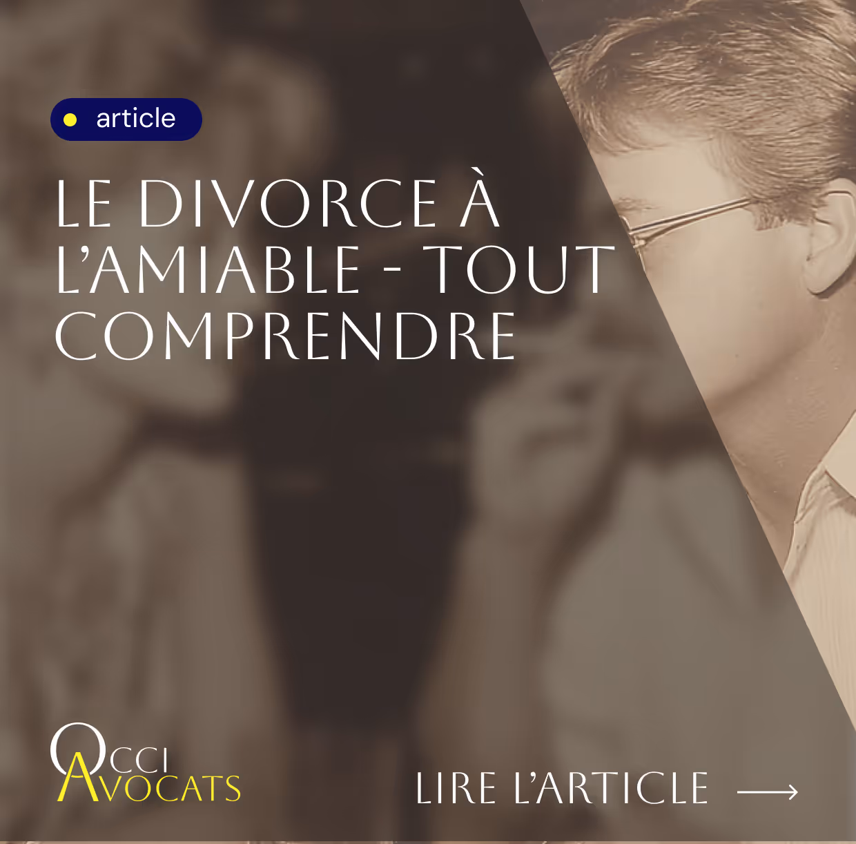 Le divorce à l'amiable