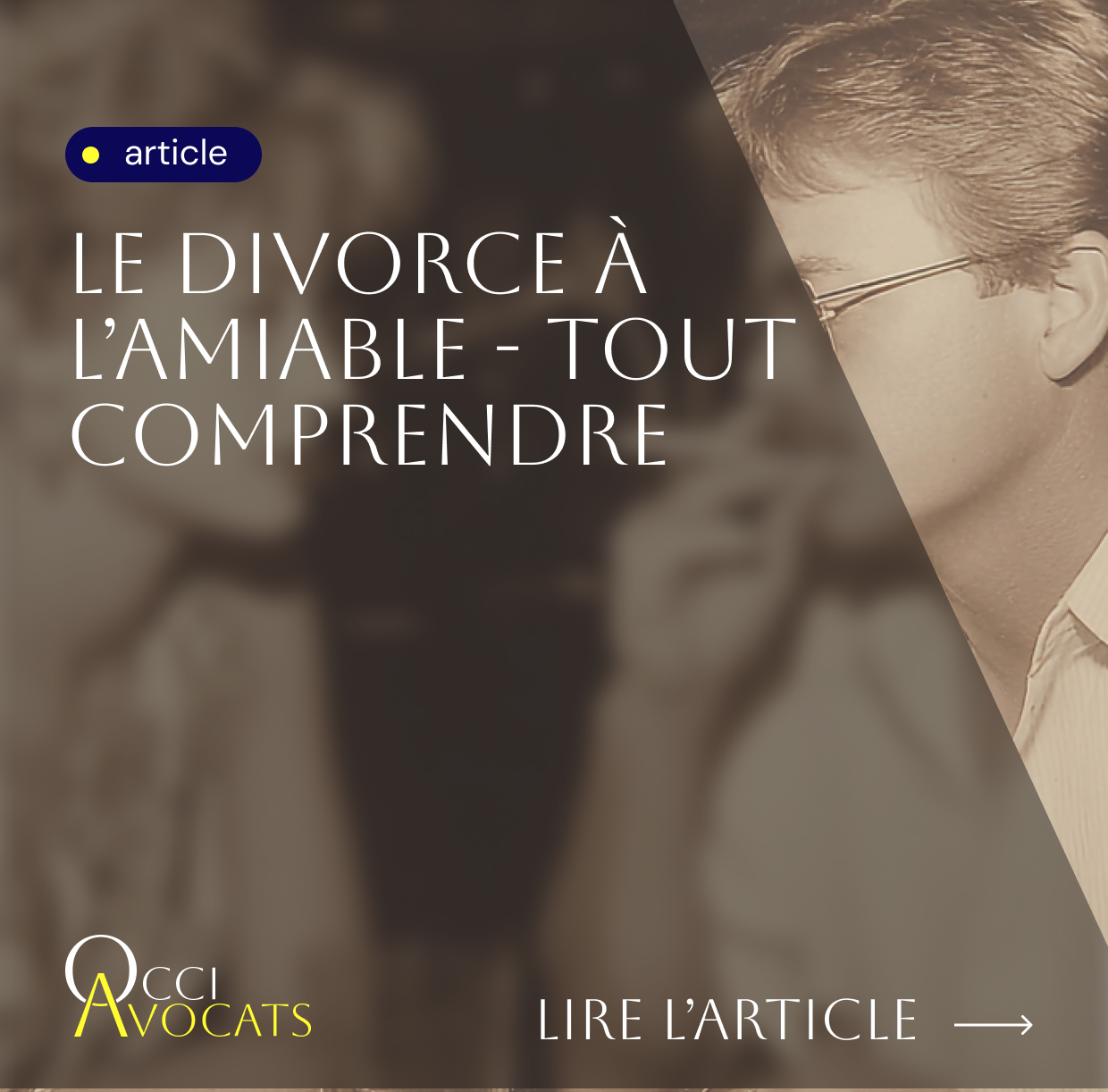 Le divorce à l'amiable