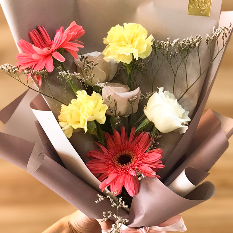 Buquê de flores do campo