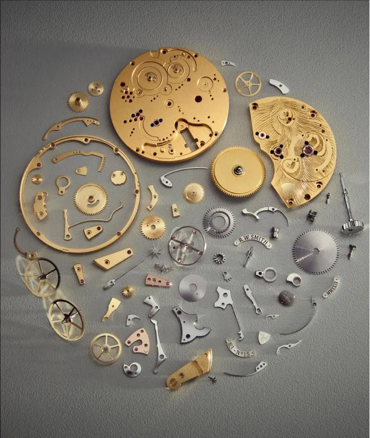 Deconstructed watch