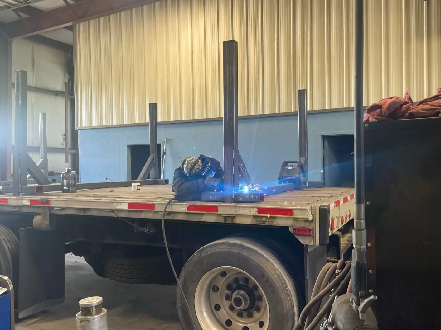 Mechanic providing welding services in Burlington, NC