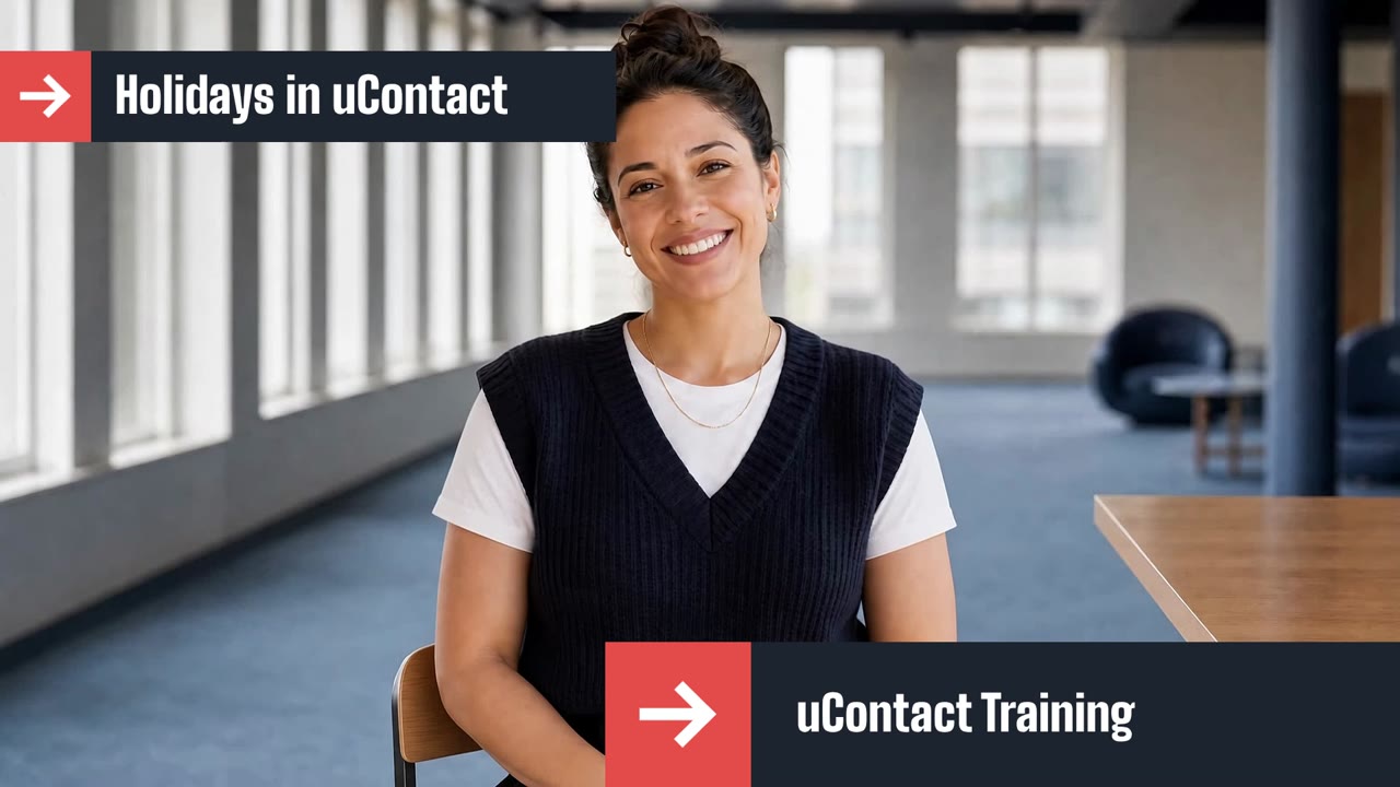 Holidays in uContact
