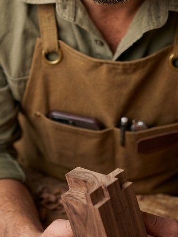 Publication Instagram : assemblage en bois