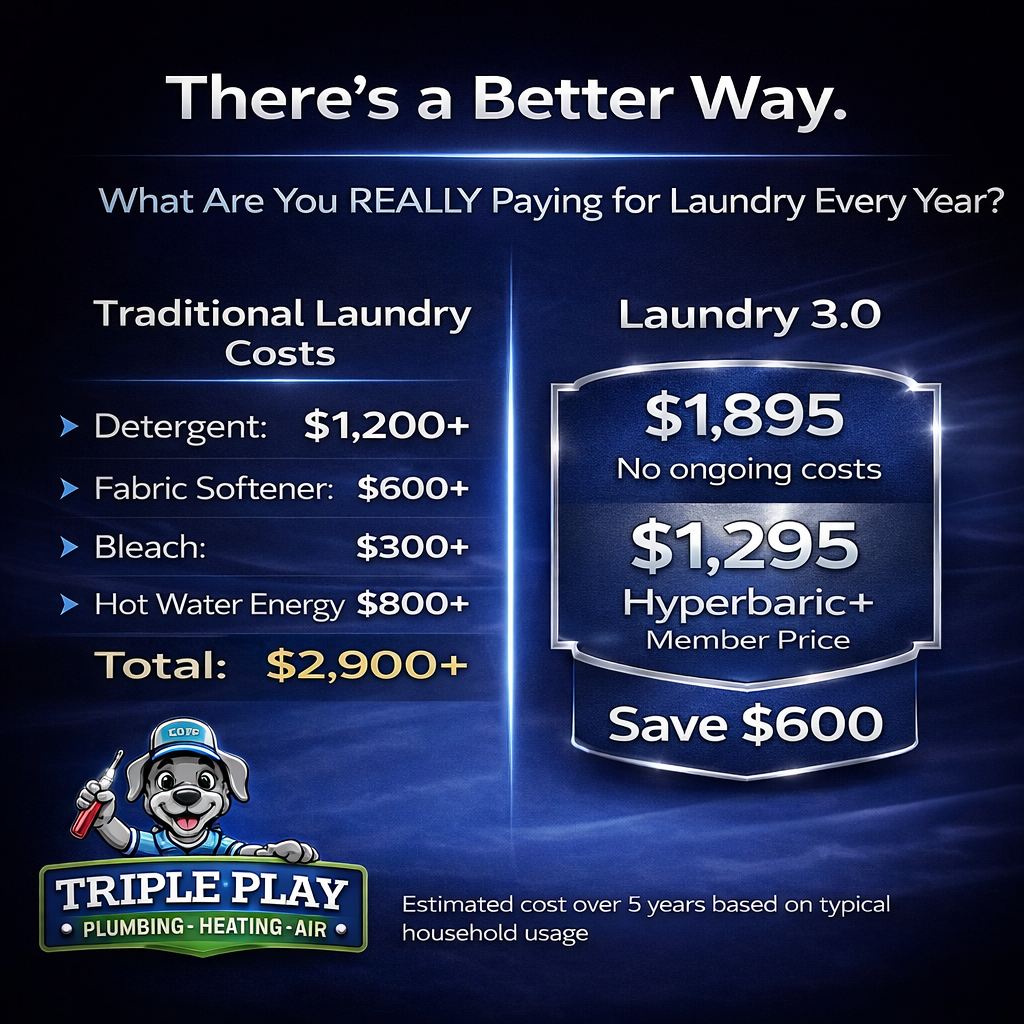 Laundry 3.0 vs Traditional Detergent โ Save $600 with Hyperbaric Plus Member Pricing