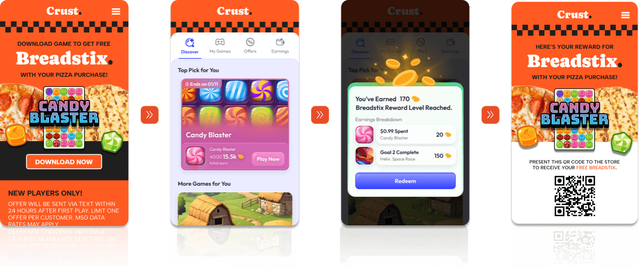 How LoyaltyPlay works for restaurant customers
