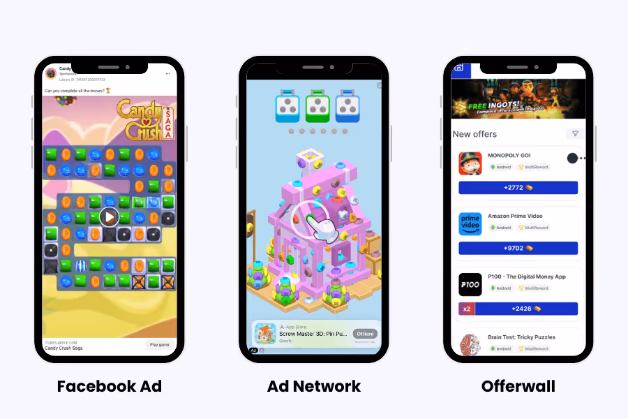 paid user acquisition campaign