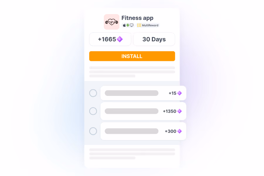 offerwall multi-reward