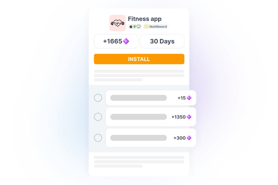 offerwall multi-reward
