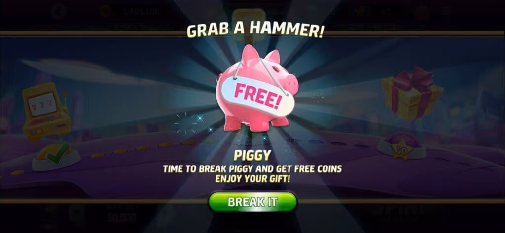 piggy banks in games slotomania