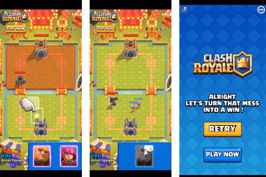 components of playable ad