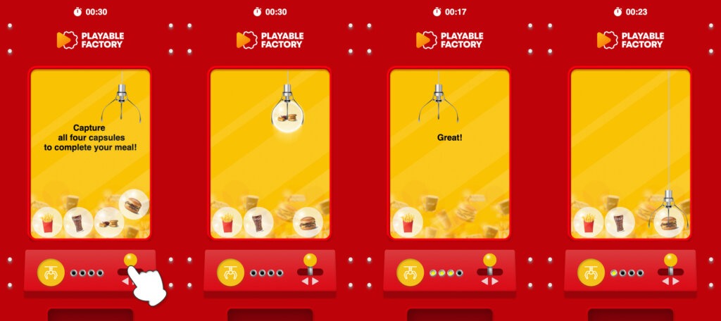 mcdonalds playable ads