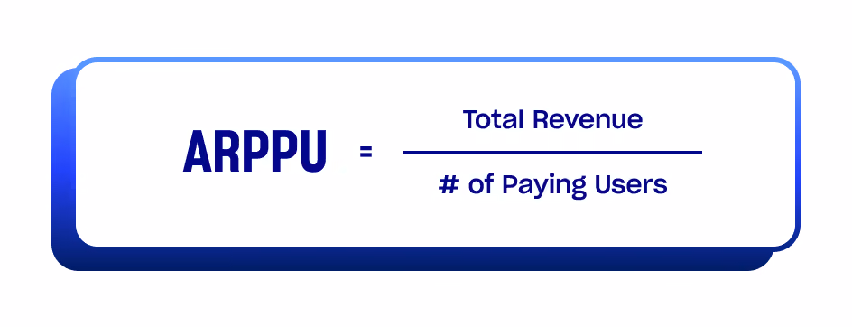 ARPPU formula