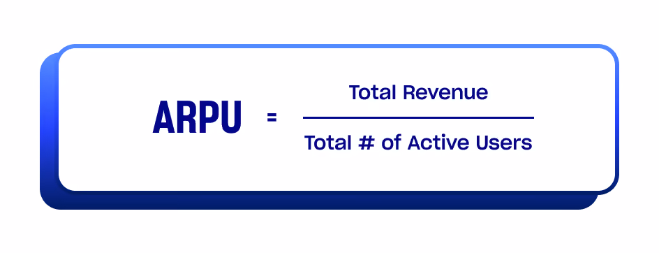 ARPU formula