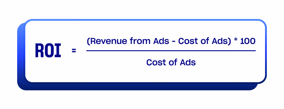 ROI formula