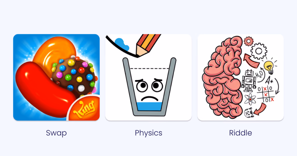 puzzle game subgenres