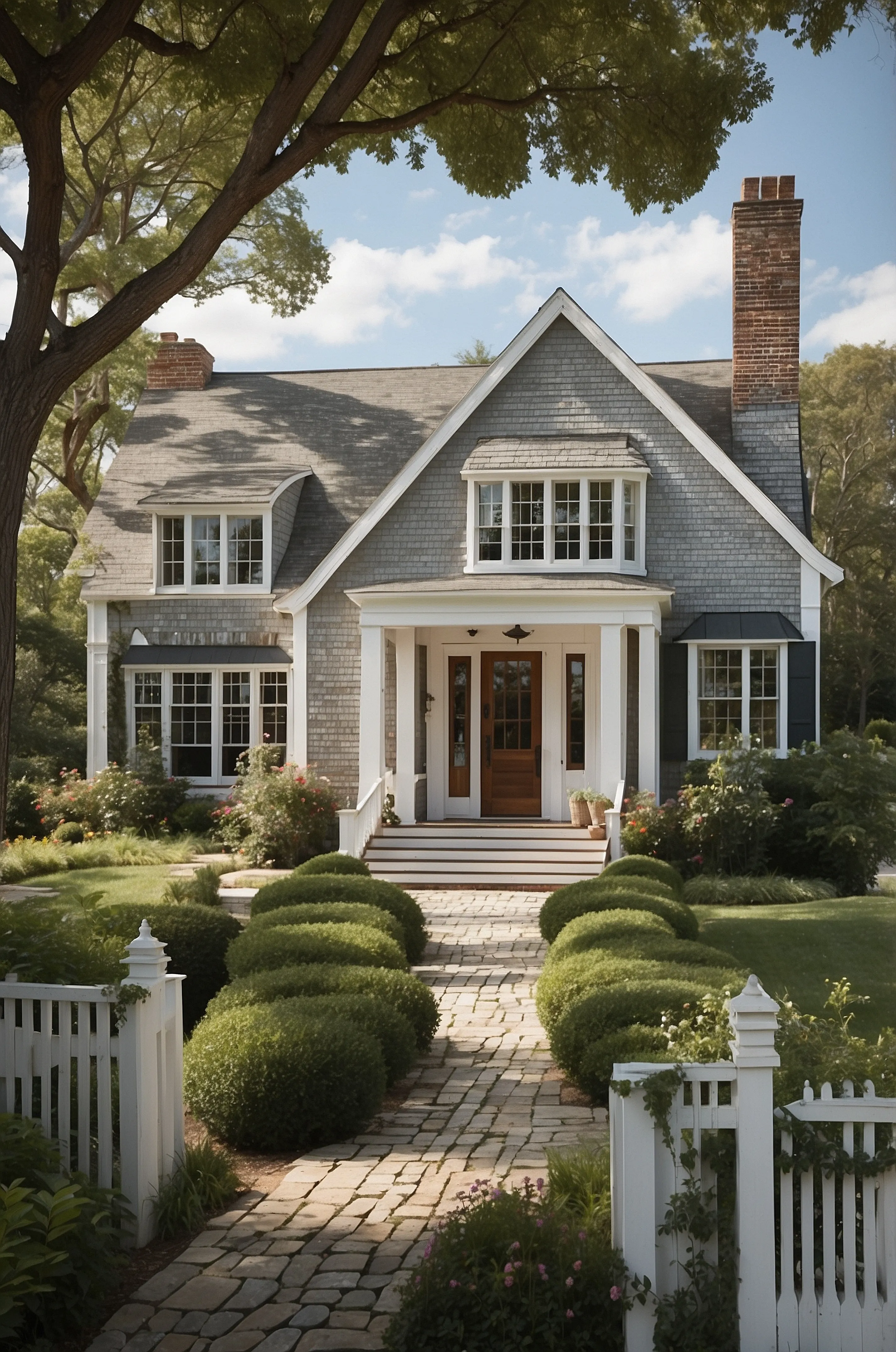 House exterior and yard