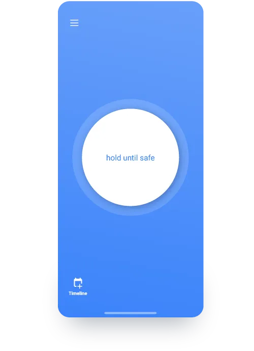 Noonlight Screen - button