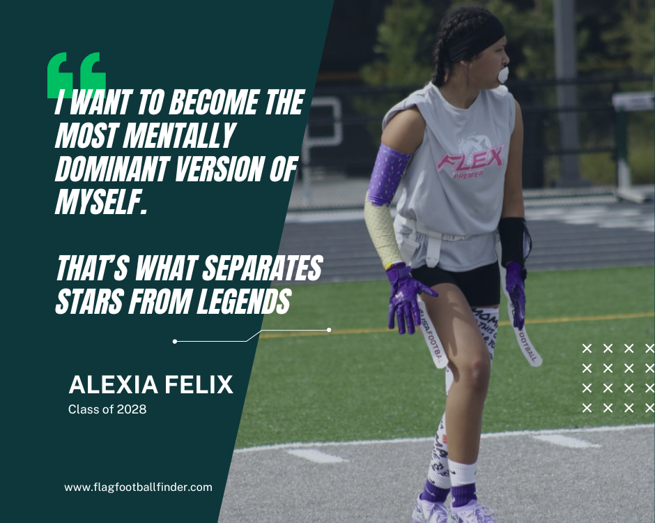 Flag Football Athlete Spotlight: Alexia Felix