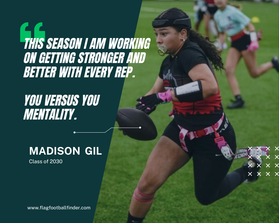 Flag Football Athlete Spotlight: Madison Gil