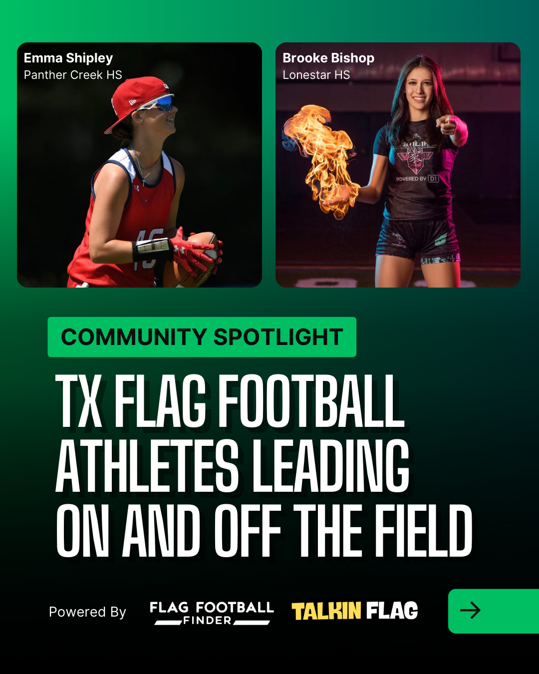Community Spotlight: Texas Flag Football Athletes Leading On and Off the Field