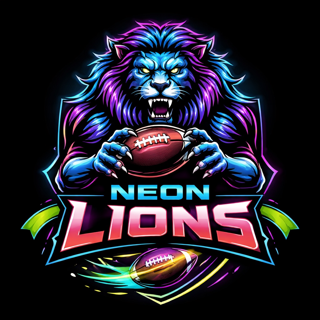 Neon lions Green & black ( select team) girls HS