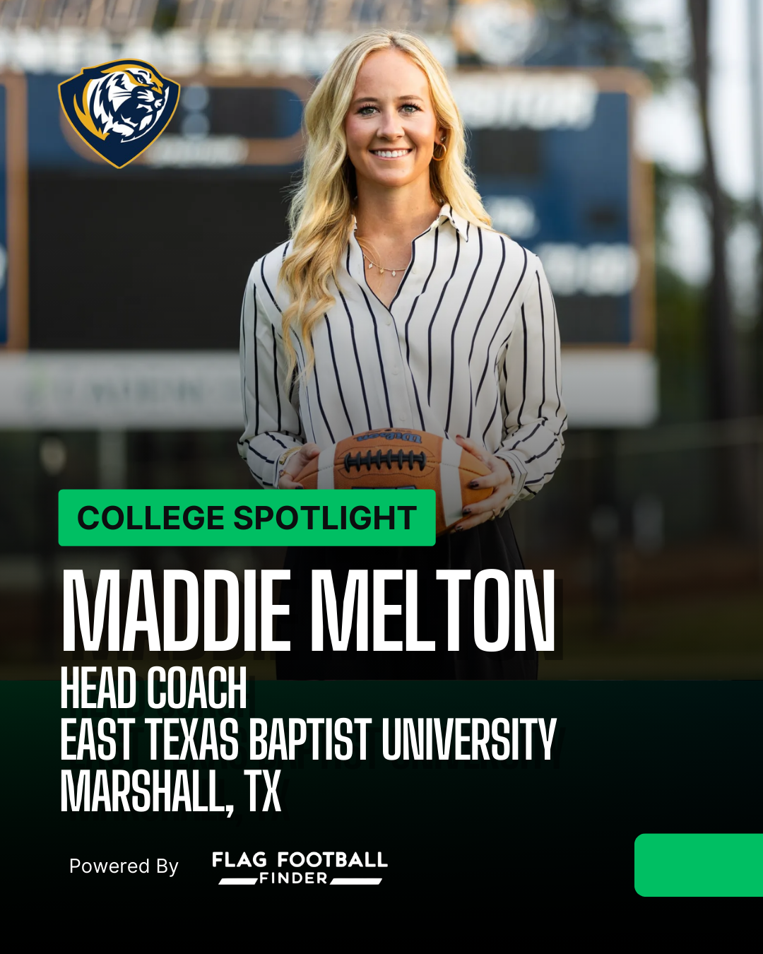 College Spotlight: East Texas Baptist University with Coach Maddie Melton