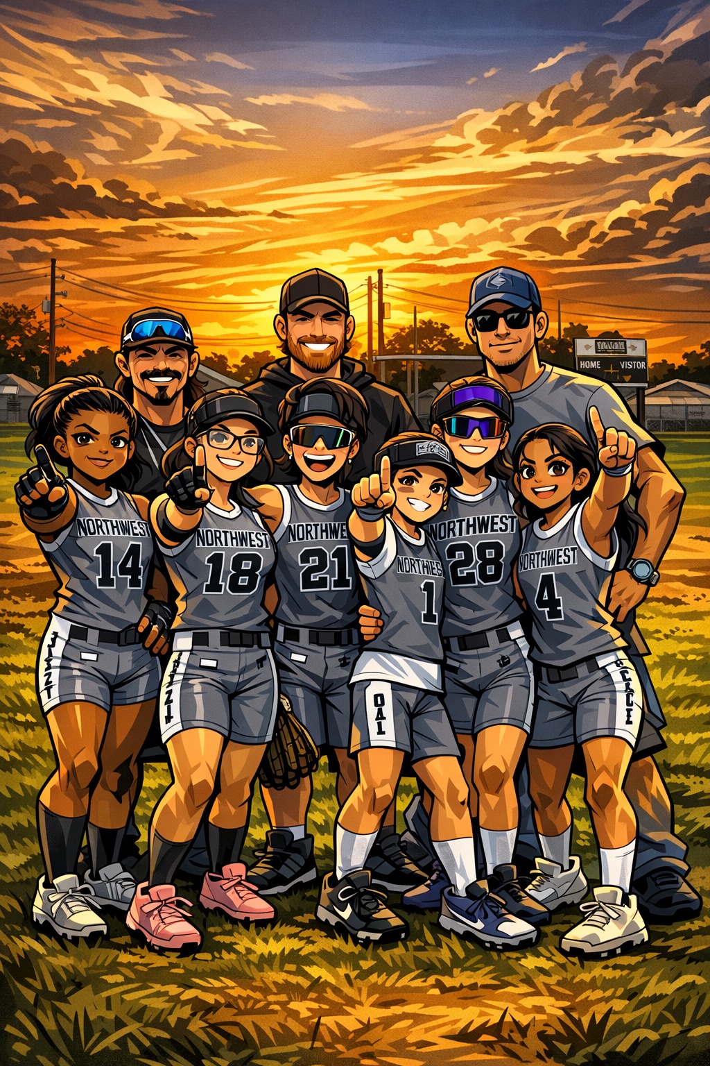 Live Oak Lady Punishers 10U Girls 